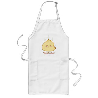 Kawaii "SioPao" Meatbun Bitemark "Hand off!" Long Apron