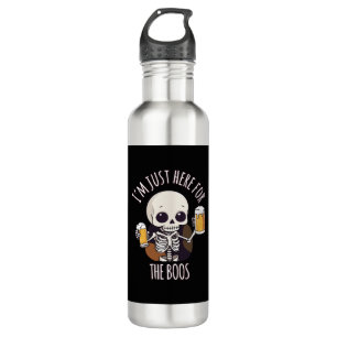 Kawaii Skeleton Halloween Oktoberfest 710 Ml Water Bottle