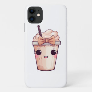 Kawaii Smiling Frappe Case-Mate iPhone Case