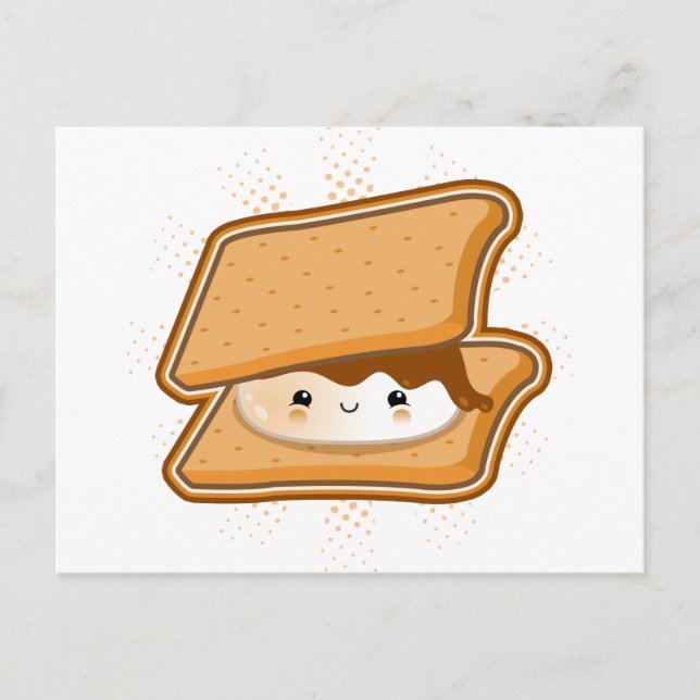 Kawaii Smore Postcard (Front)