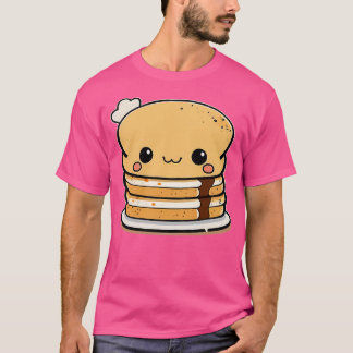 Kawaii Stack Of Pancakes T-Shirt