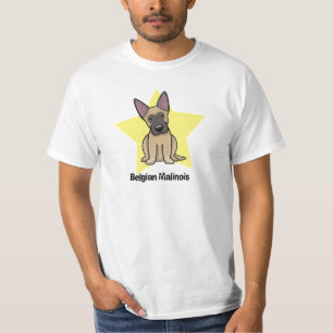 Kawaii Star Belgian Malinois T-Shirt