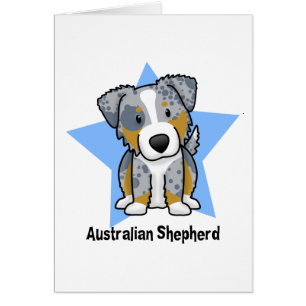 Kawaii Star Blue Merle Australian Shepherd