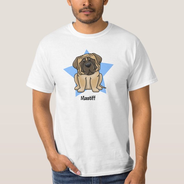 Kawaii Star Mastiff T-Shirt (Front)