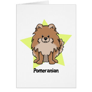 Kawaii Star Red Pomeranian