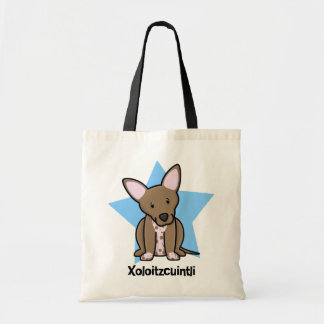 Kawaii Star Xoloitzcuintli Tote Bag