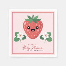 Kawaii Strawberry Baby Shower