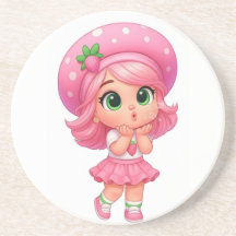 Kawaii Strawberry Girl Chibi
