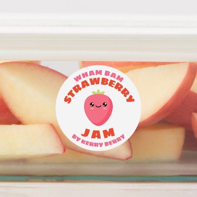 Kawaii Strawberry Jam (Affixed)