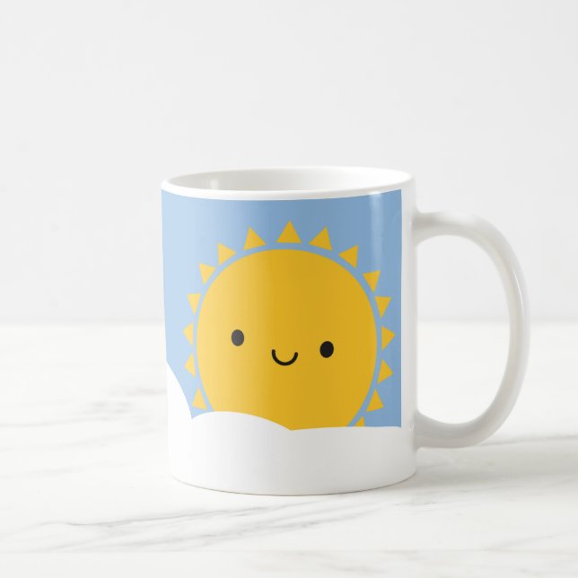 Kawaii Sun Coffee Mug (Right)