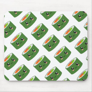 Kawaii Sushi Mouse Pad