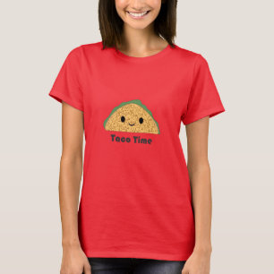 Kawaii Taco Time Taco T-Shirt