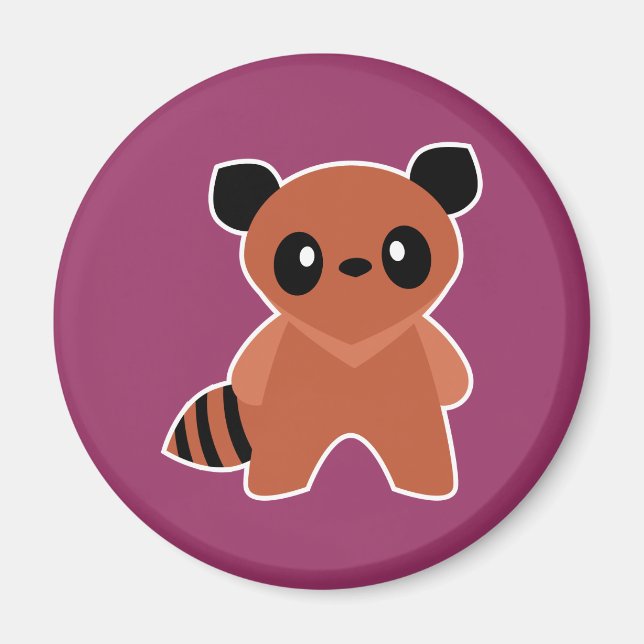 Kawaii Tanuki Magnet (Front)