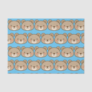Kawaii Teddy Bear Tissue Paper
