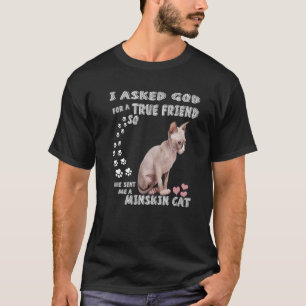 Kawaii Teddy Rex Kitten Saying Mum Dad Art, Cute M T-Shirt