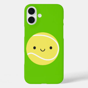 Kawaii Tennis Ball iPhone 16 Plus Case