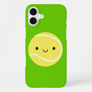 Kawaii Tennis Ball iPhone 16 Plus Case