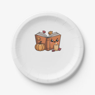 kawaii thanksgiving book Classic T-Shirt Paper Plate