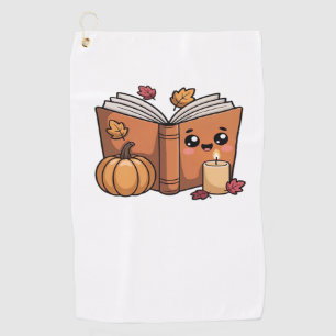 kawaii thanksgiving book Oversized T-Shirt Golf Towel