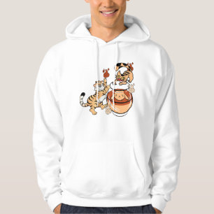 Kawaii Tiger and Nekomata Tea Jar Dog Hoodie