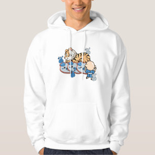Kawaii Tiger and Ungaikyo Mirror Yokai Hoodie