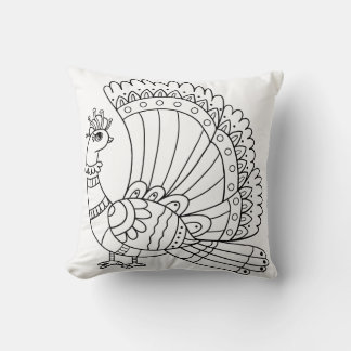 Kawaii Tiger Face Cushion