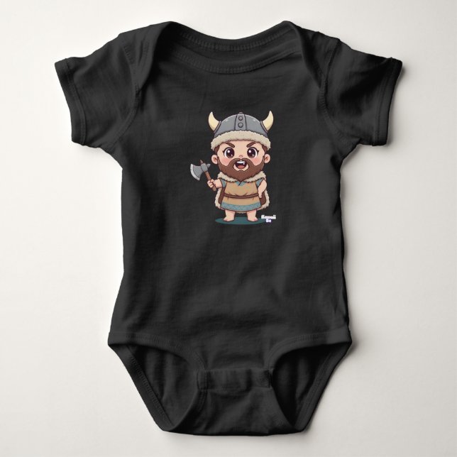 Kawaii Viking Warrior Onesie (Front)