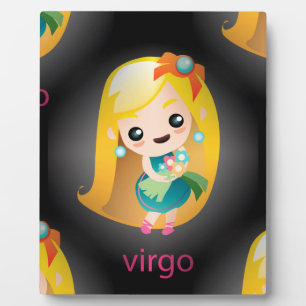 kawaii virgo plaque