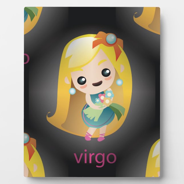 kawaii virgo plaque (Front)