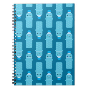 Kawaii Water Bottles Notebook
