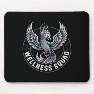 Kawaii Wellness Squad Recovery Squad Sobriety Ot S Mouse Pad