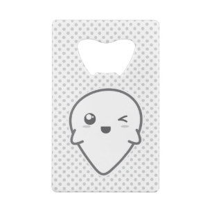 Kawaii Winking Ghost Bottle Opener