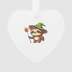 kawaii witch sloth Classic T-Shirt Ornament
