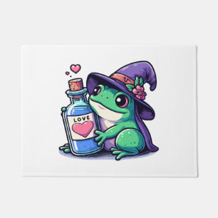 Kawaii witchy love potion doormat