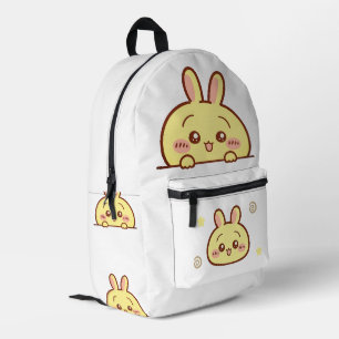Kawaii Yellow Bunny Backpack - Cute School