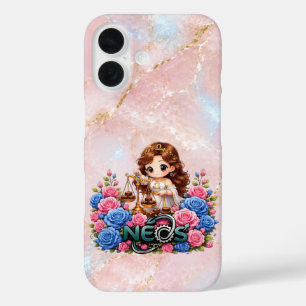 Kawaii Zodiac Neos Libra iPhone 16 Case