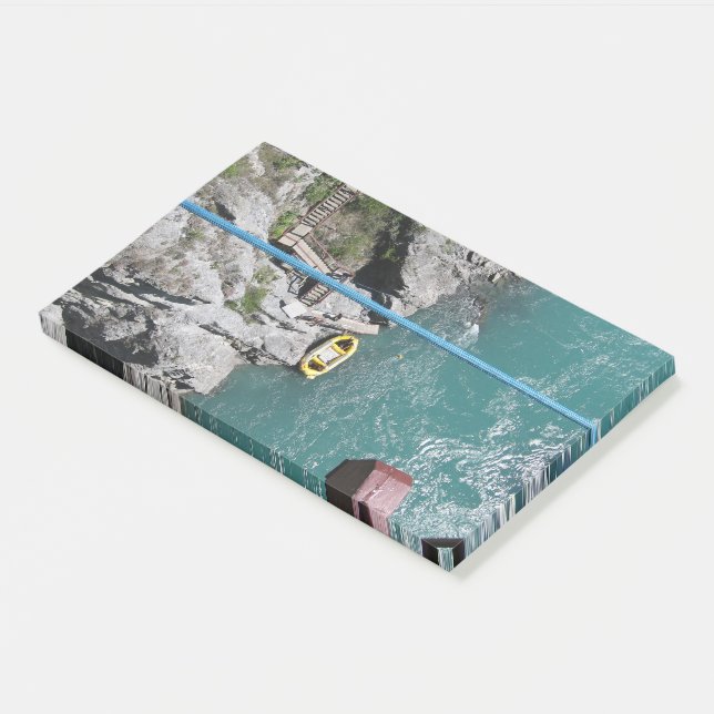 Kawarau Bridge Bungy POV, Queenstown, New Zealand Post-it Notes (Angled)