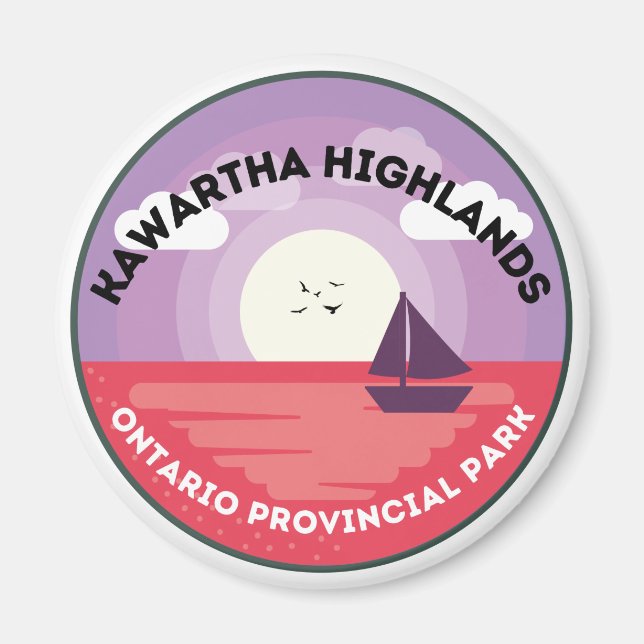 Kawartha Highlands Ontario Provincial Park Magnet (Front)