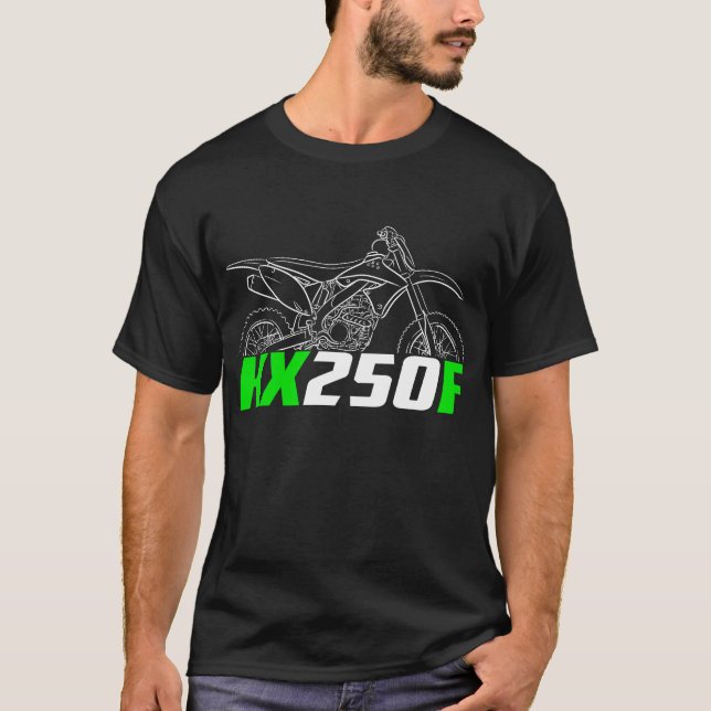 Kawasaki KX250F 2009-2012 T-Shirt (Front)