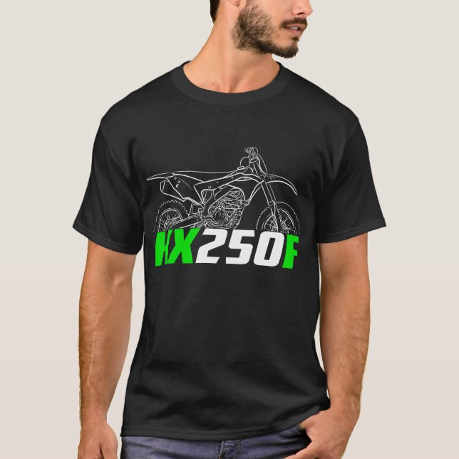 Kawasaki KX250F 2017-2019 T-Shirt (Front)