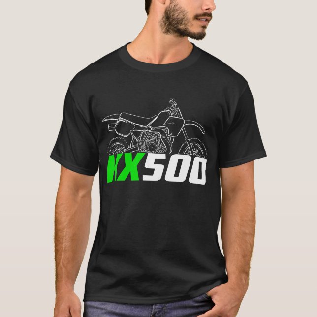 Kawasaki KX500 1987 T-Shirt (Front)