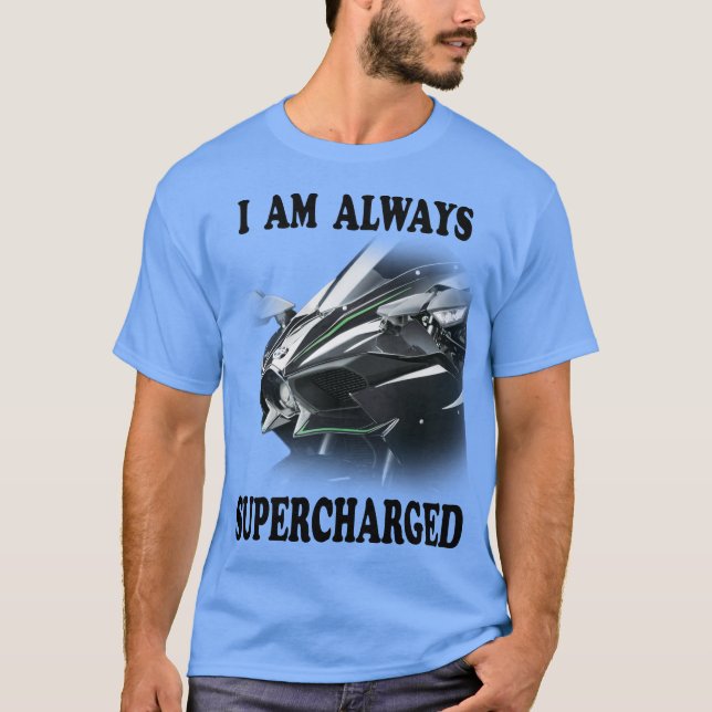 KAWASAKI NINJA MOTORCYCLE T-SHIRT (Front)