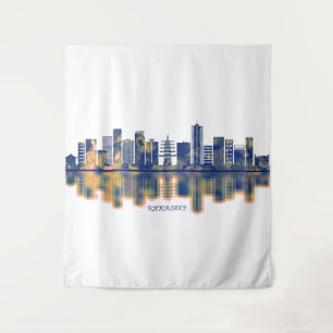 Kawasaki Skyline Tapestry