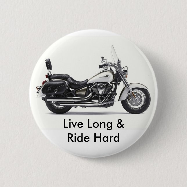Kawasaki-Vulcan-900-Classic-LT 6 Cm Round Badge (Front)
