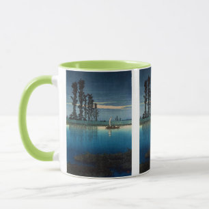 Kawase Hasui , Evening of Ushibori Mug