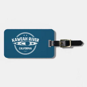 Kaweah River California Kayaking Luggage Tag