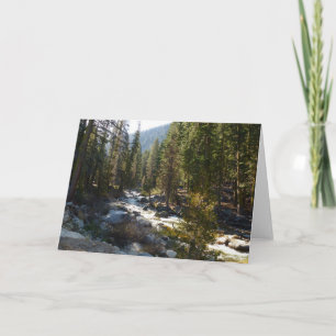 Kaweah River in Sequoia National Park Card