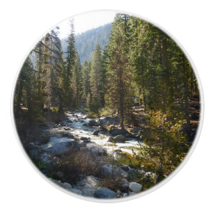 Kaweah River in Sequoia National Park Ceramic Knob