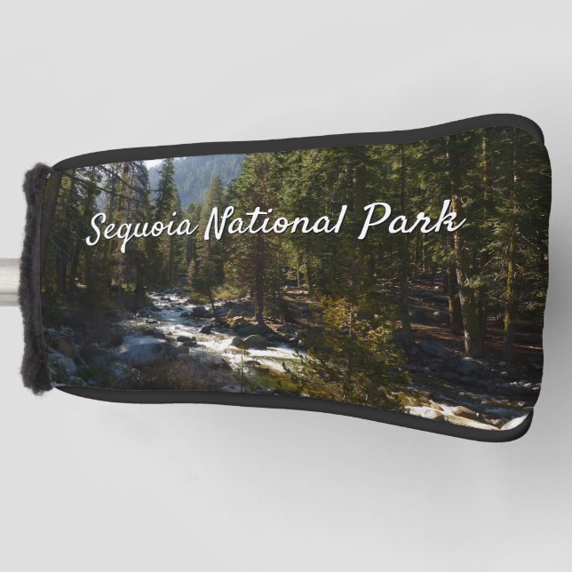 Kaweah River in Sequoia National Park Golf Head Cover (Front)