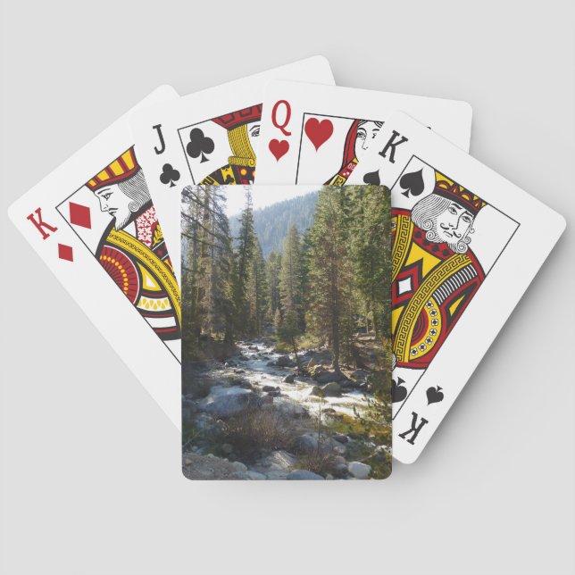 Kaweah River in Sequoia National Park Playing Cards (Back)